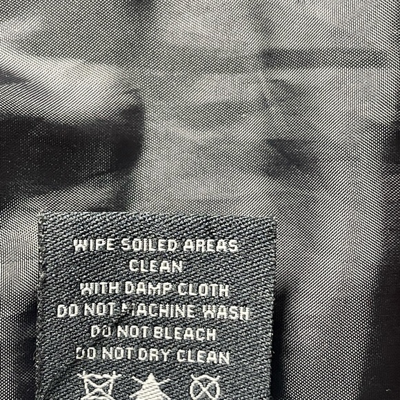 Urban Republic Girls Faux Black Leather Moto Jacket Size S 7/8 - Picture 6 of 13